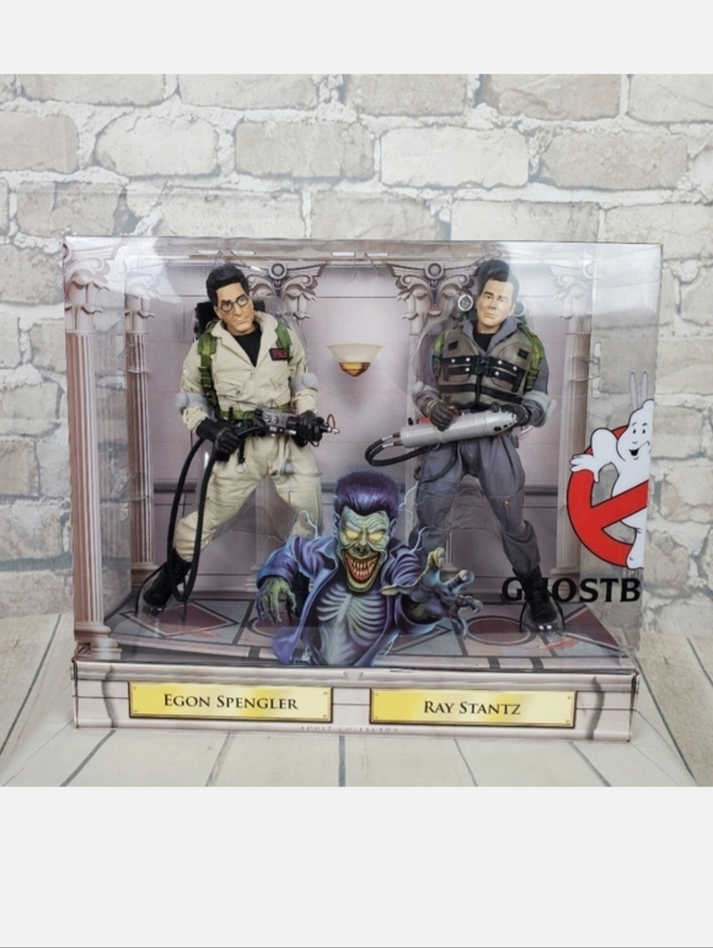 Ghostbusters II Ray Stantz Egon Spengler 12" Figures 2010 Mattel NIB Rare